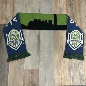 Oklahoma City Energy FC Soccer Scarf Sports Scarf Blue Black Green W7” L61”